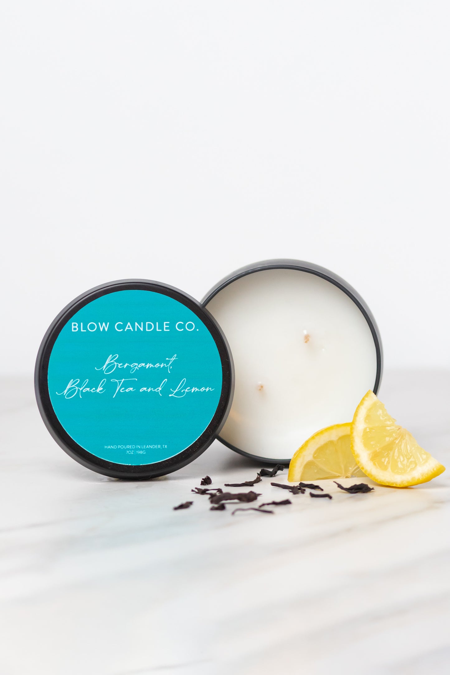 Bergamot, Black Tea and Lemon Candle