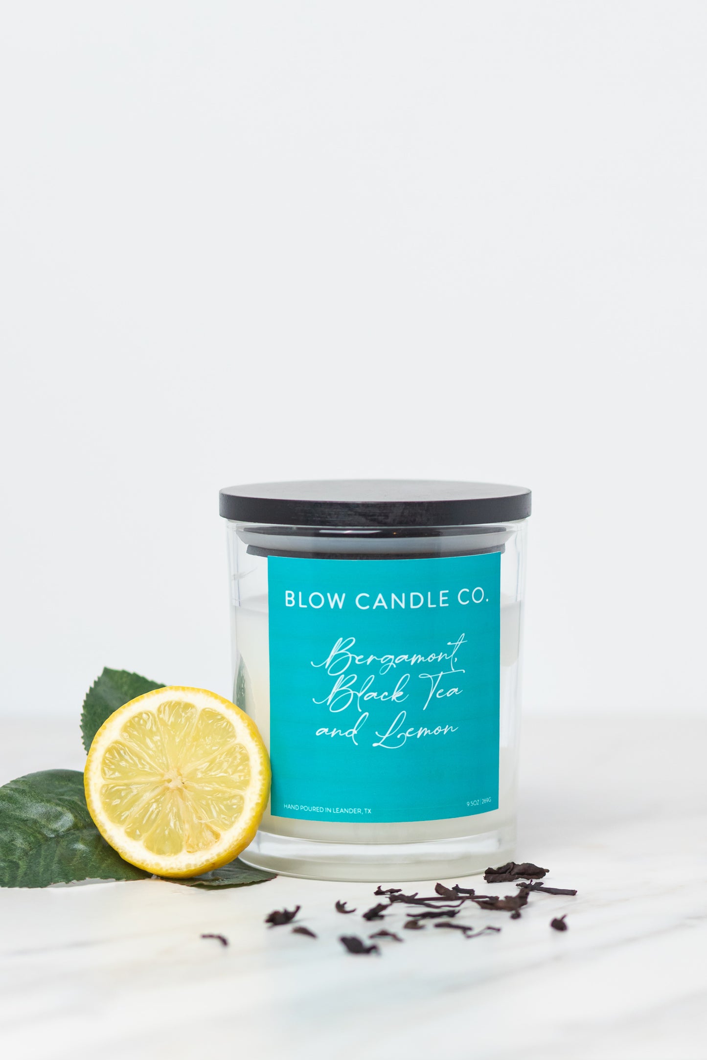 Bergamot, Black Tea and Lemon Candle