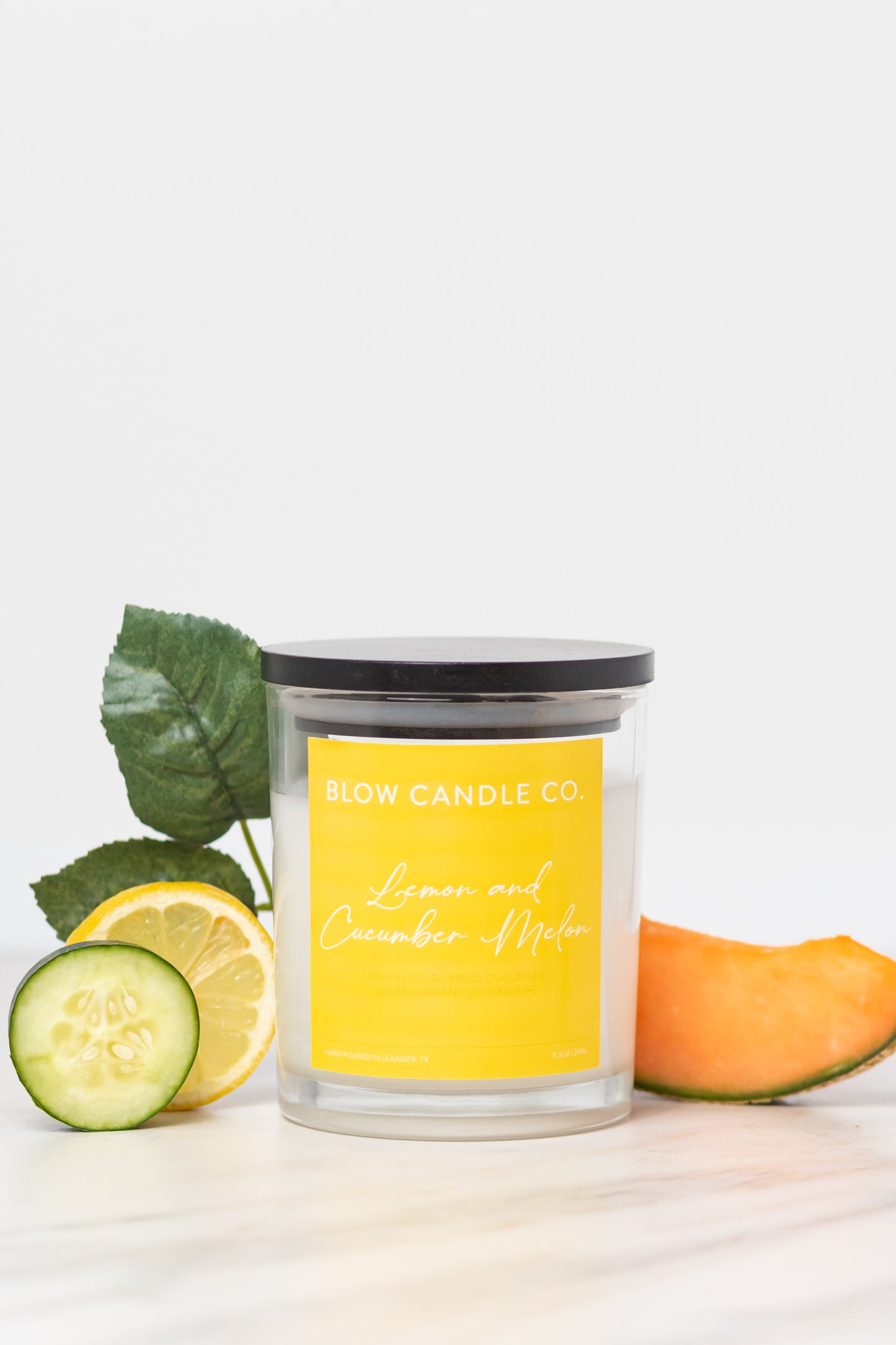 Lemon and Cucumber Melon Candle