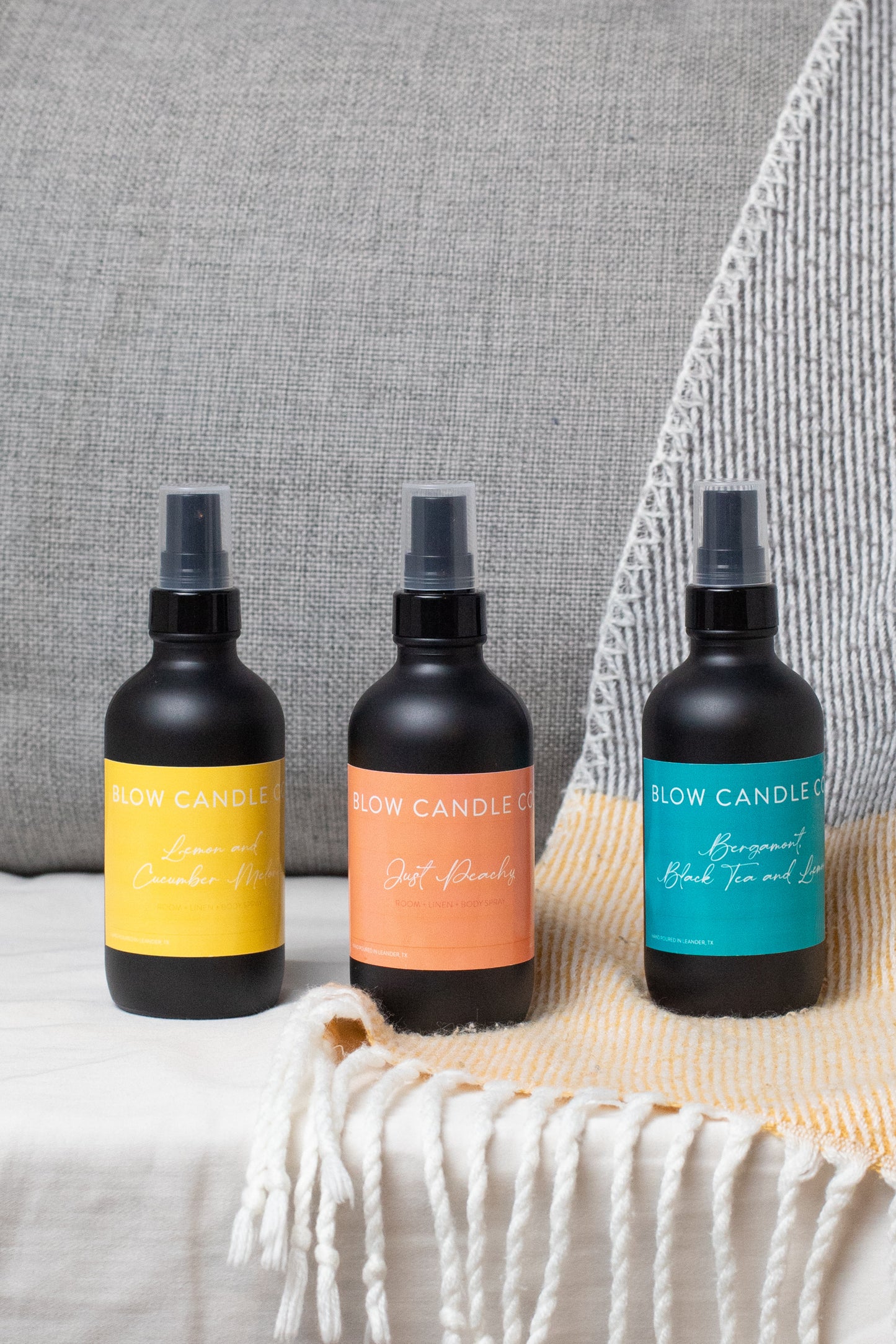 Bergamot, Black Tea and Lemon Room and Linen Spray