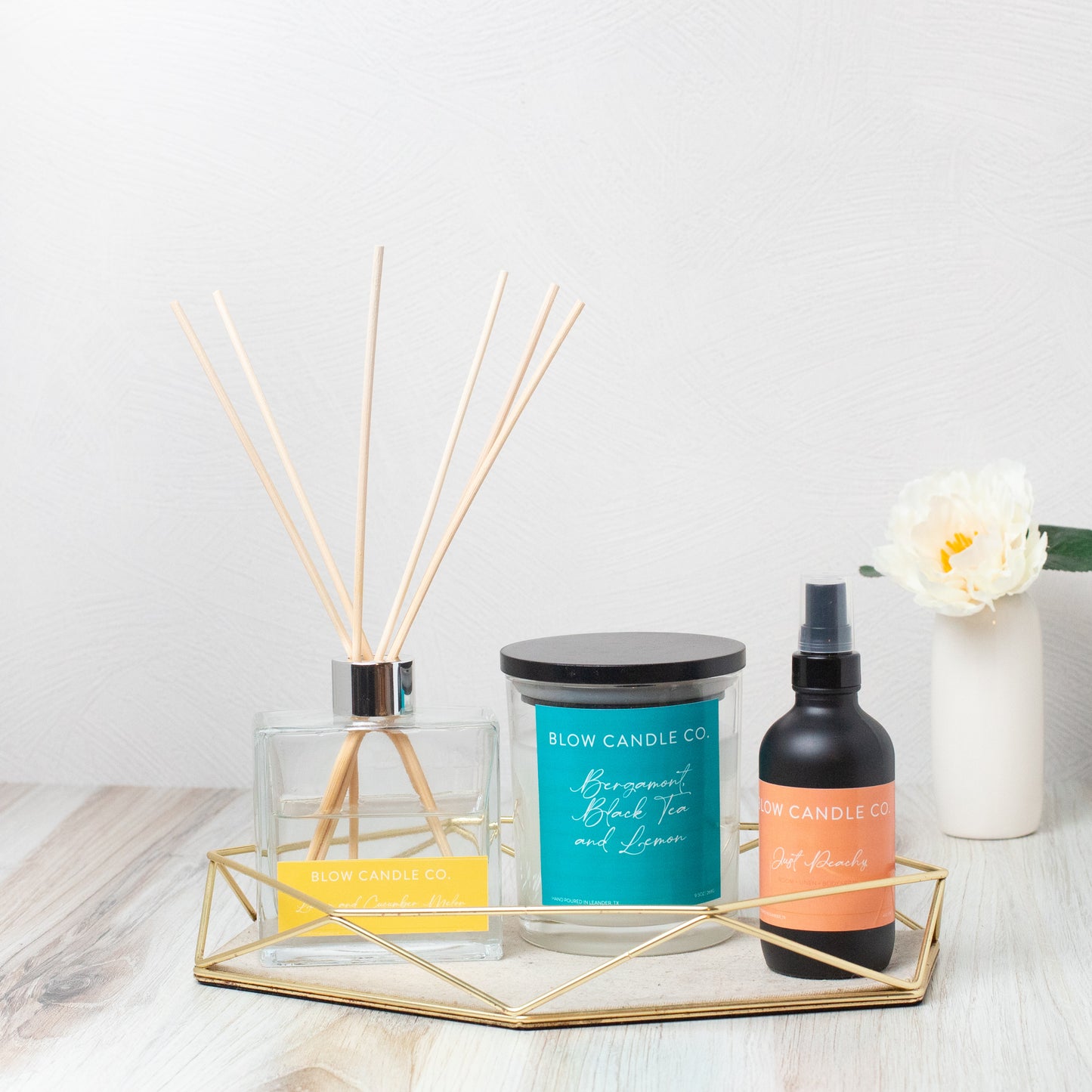 Lemon and Cucumber Melon Reed Diffuser
