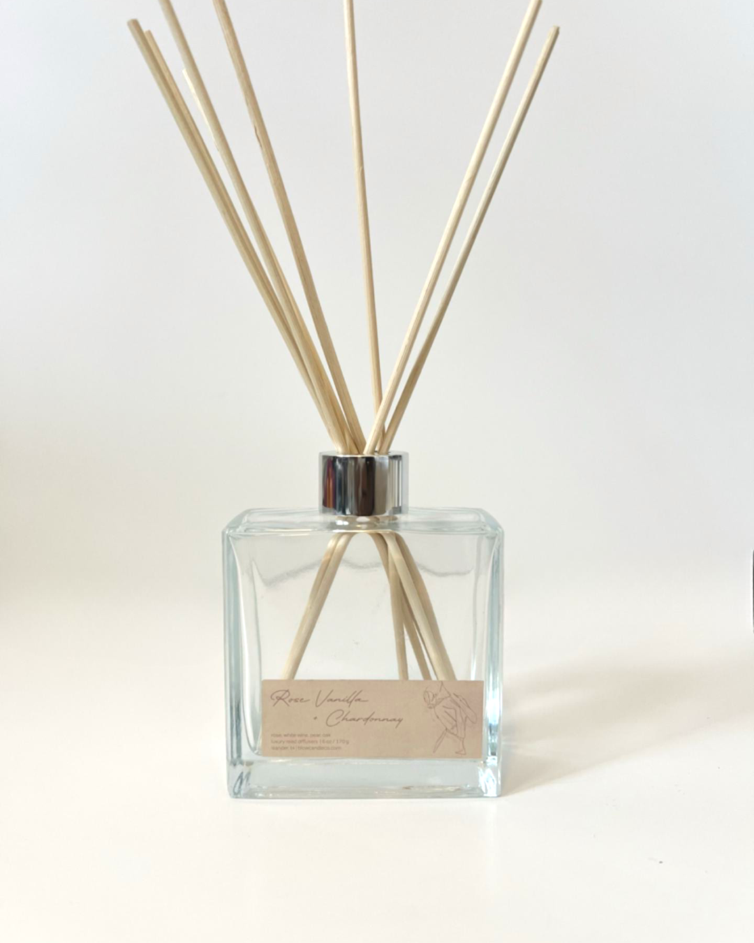 Rose Vanilla and Chardonnay Reed Diffusers
