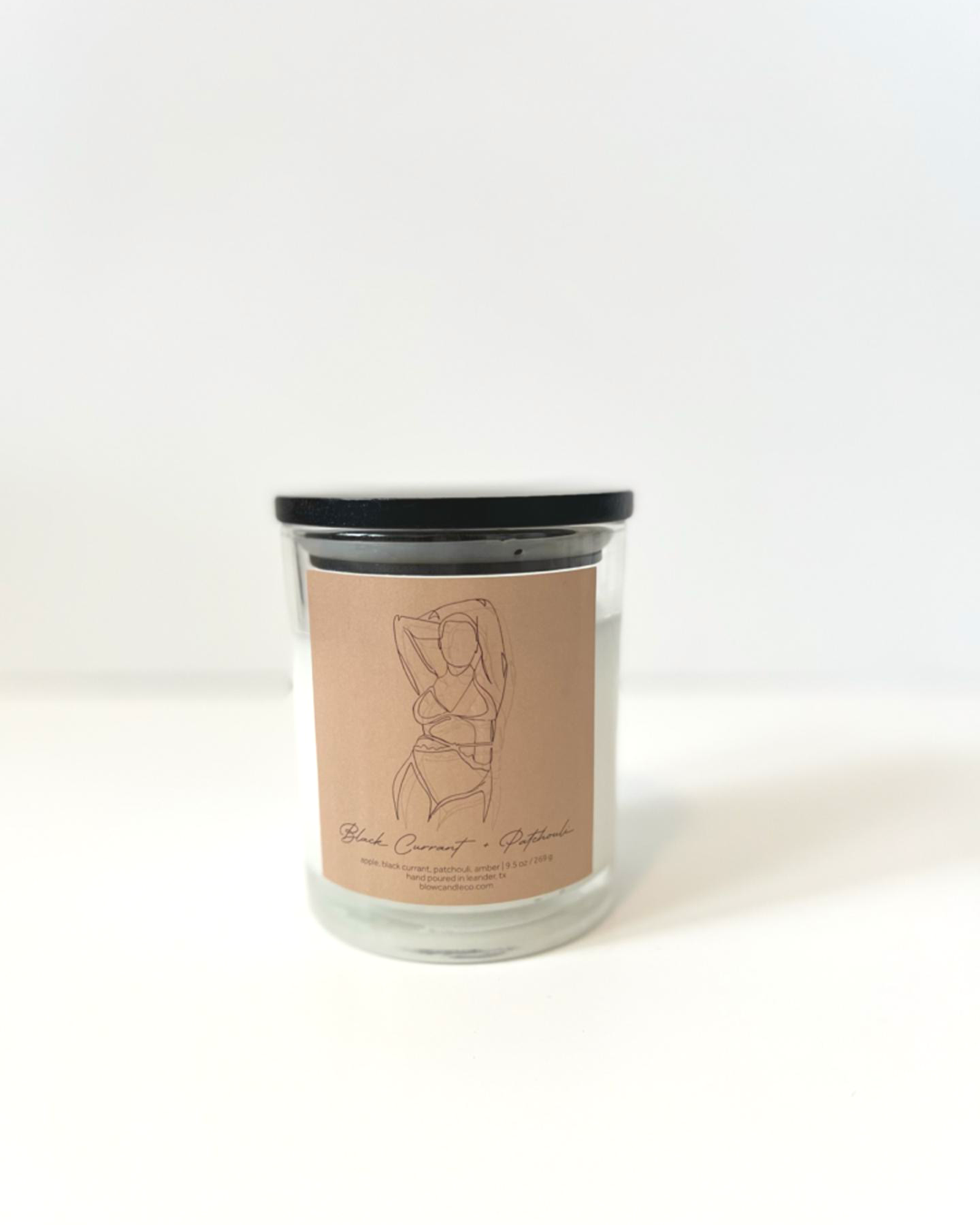 Black Currant and Patchouli Candle