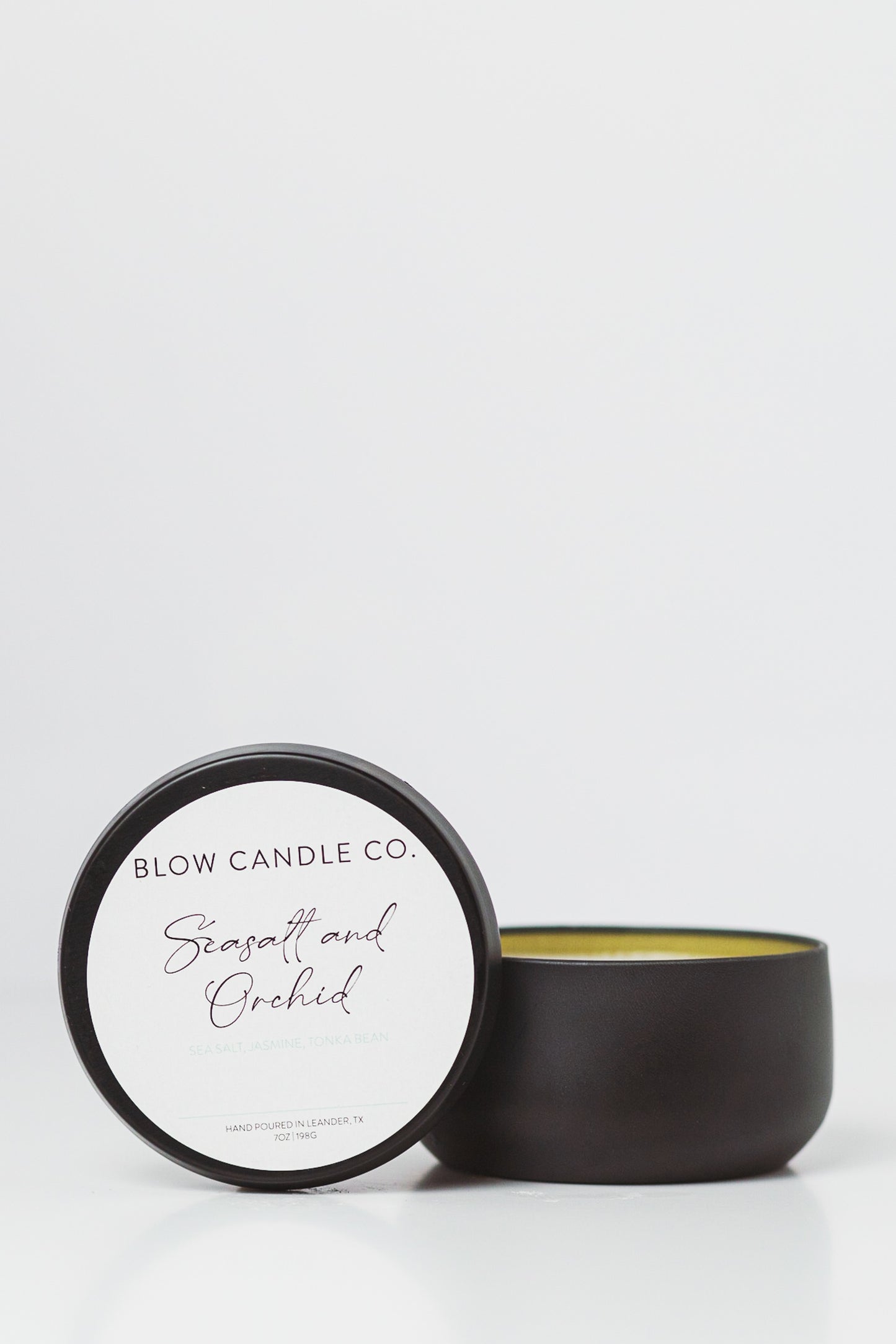 Sea Salt and Orchid Candle