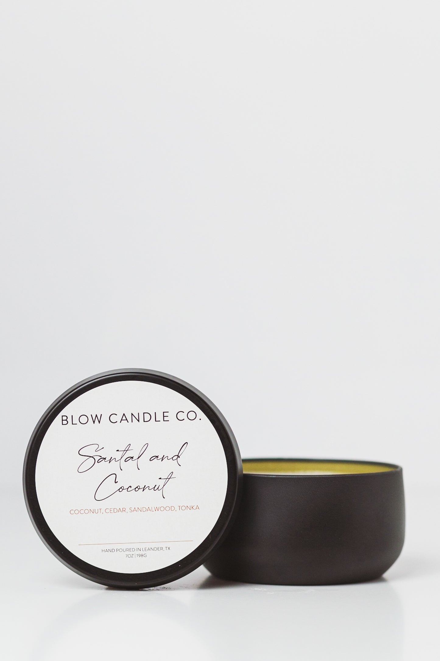 Santal and Coconut Candle