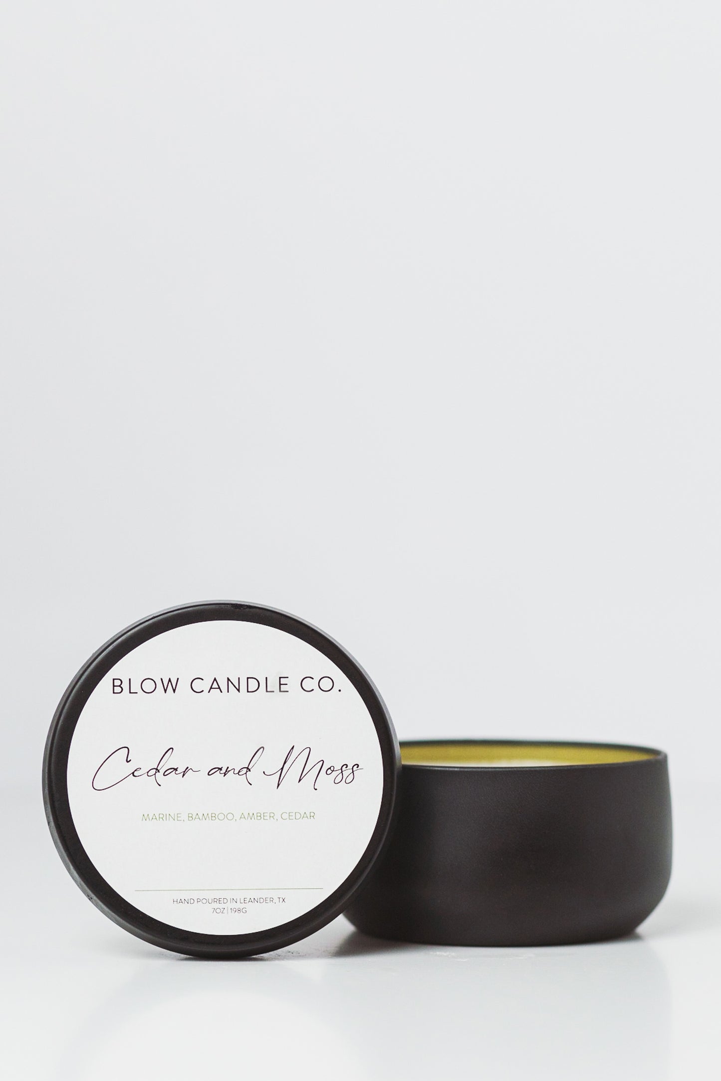 Cedar Wood and Moss Candle