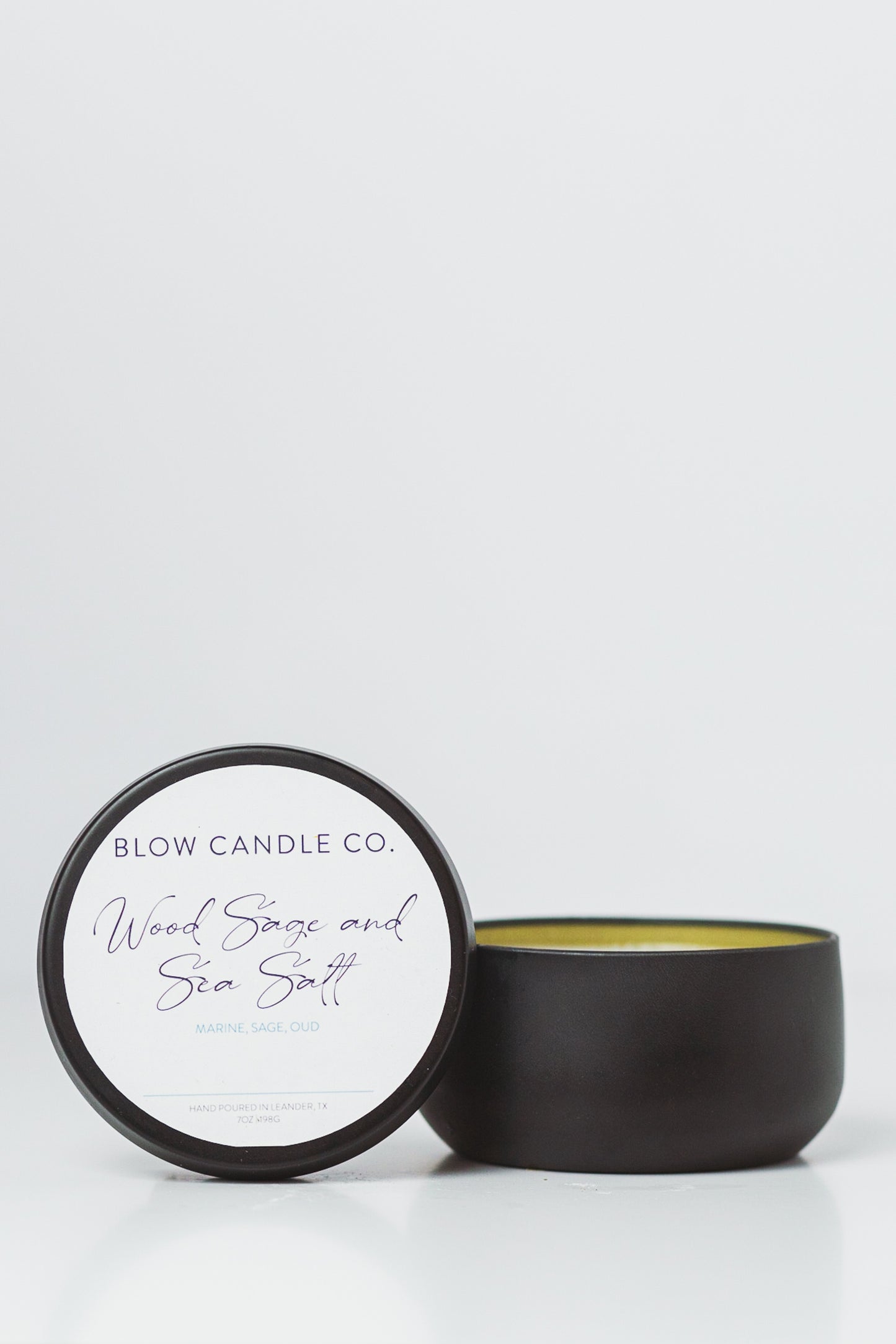 Wood Sage and Sea Salt Candle