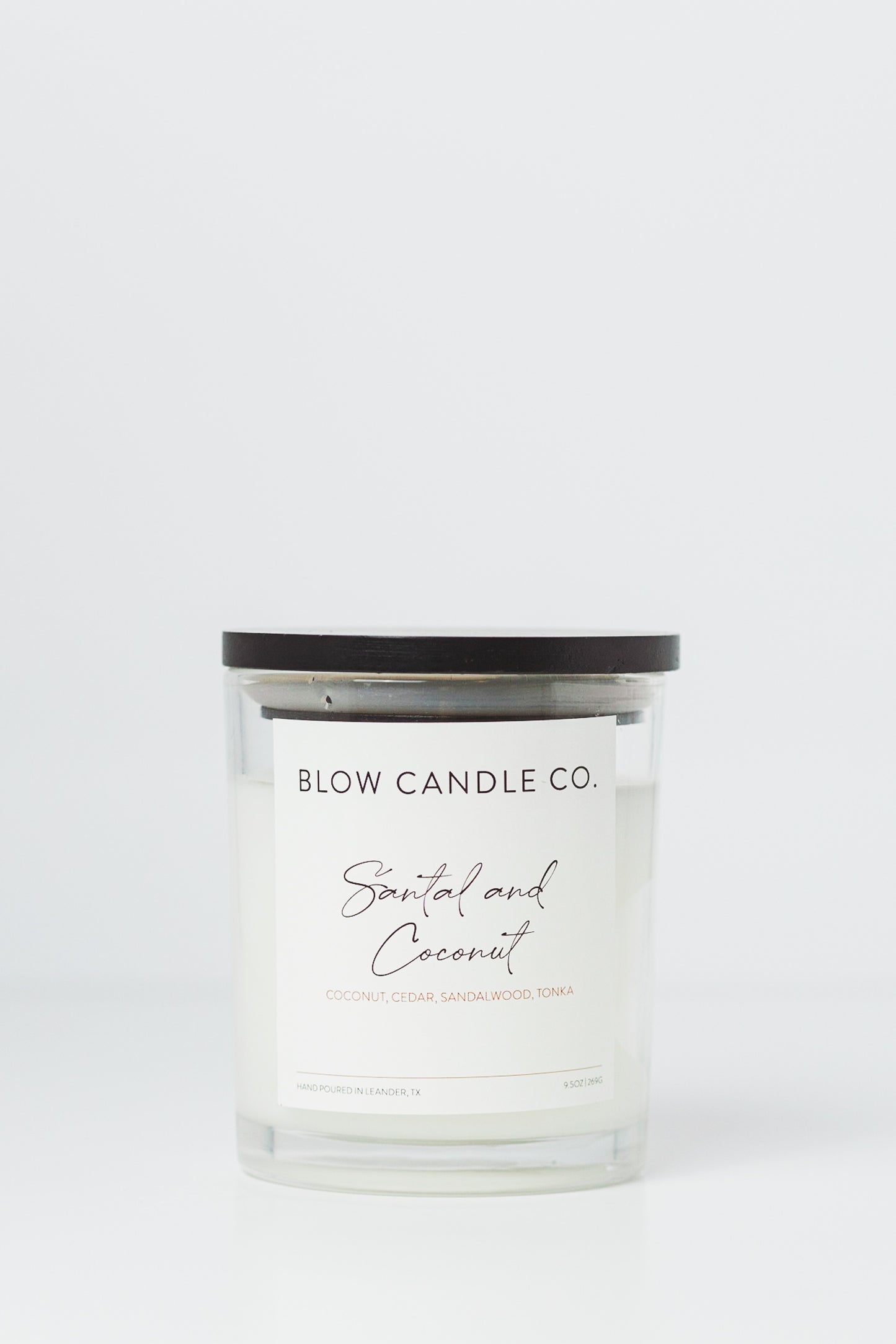 Santal and Coconut Candle