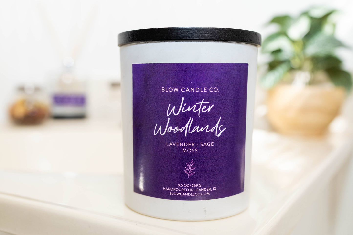 Winter Woodlands Candle