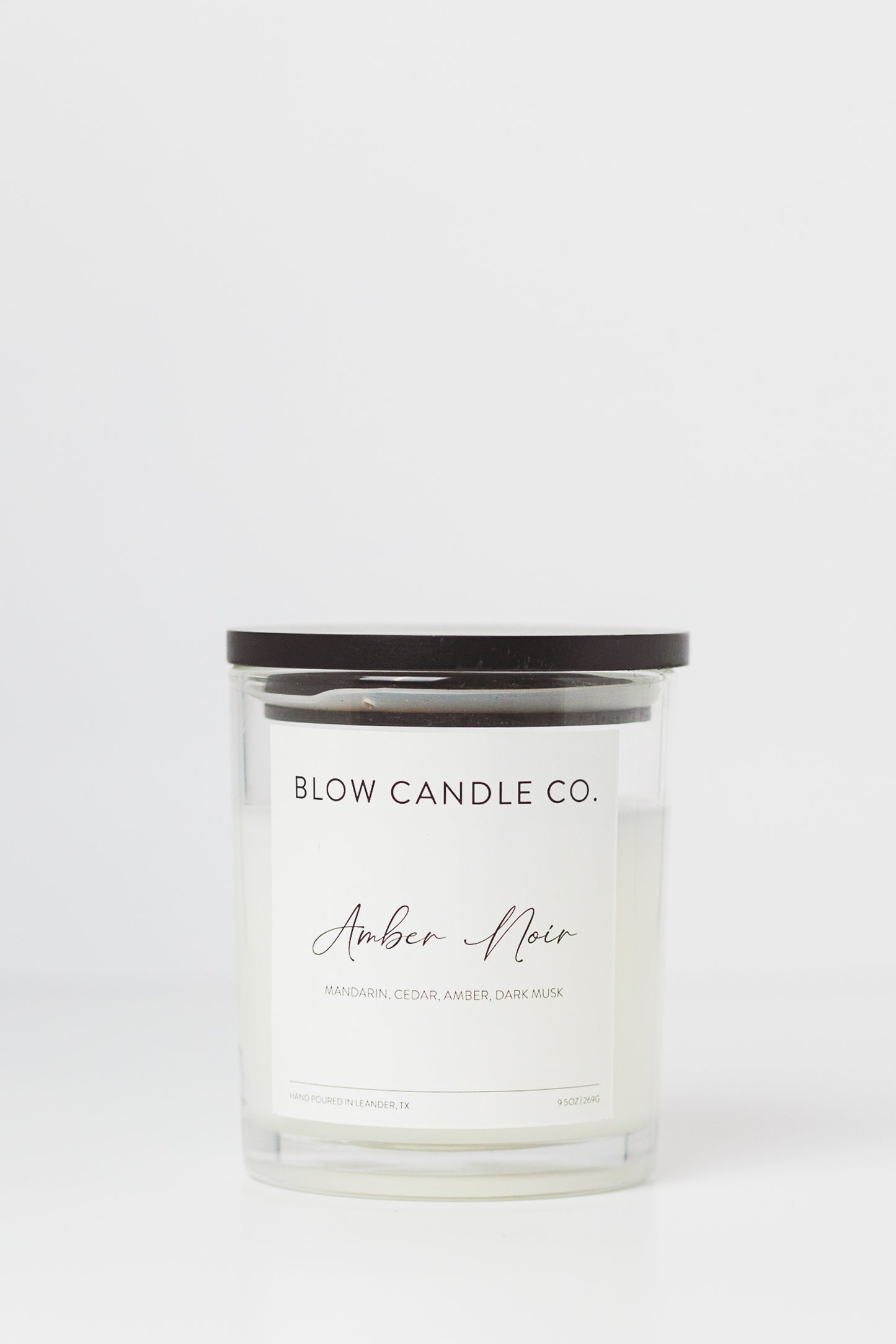 Amber Noir Candle