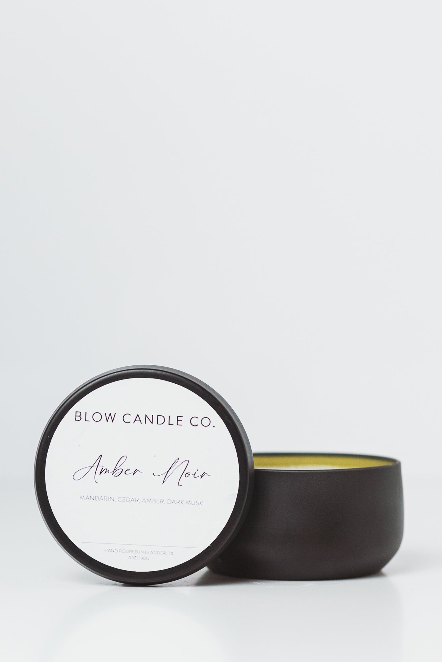 Amber Noir Candle