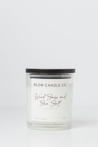 Wood Sage and Sea Salt Candle