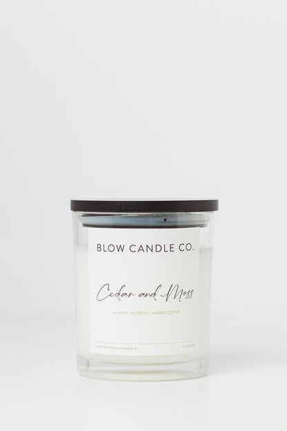 Cedar Wood and Moss Candle