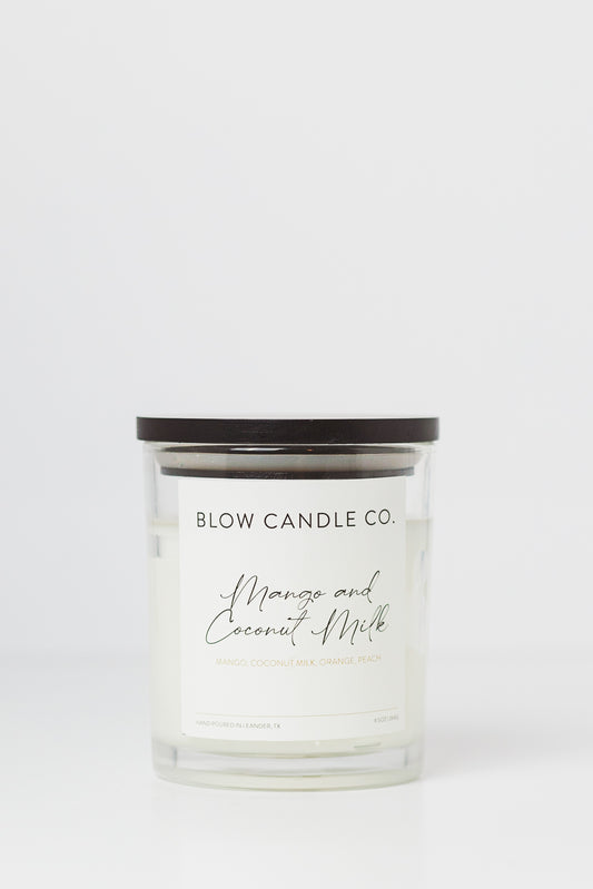 Mango and Coconut Milk Candle