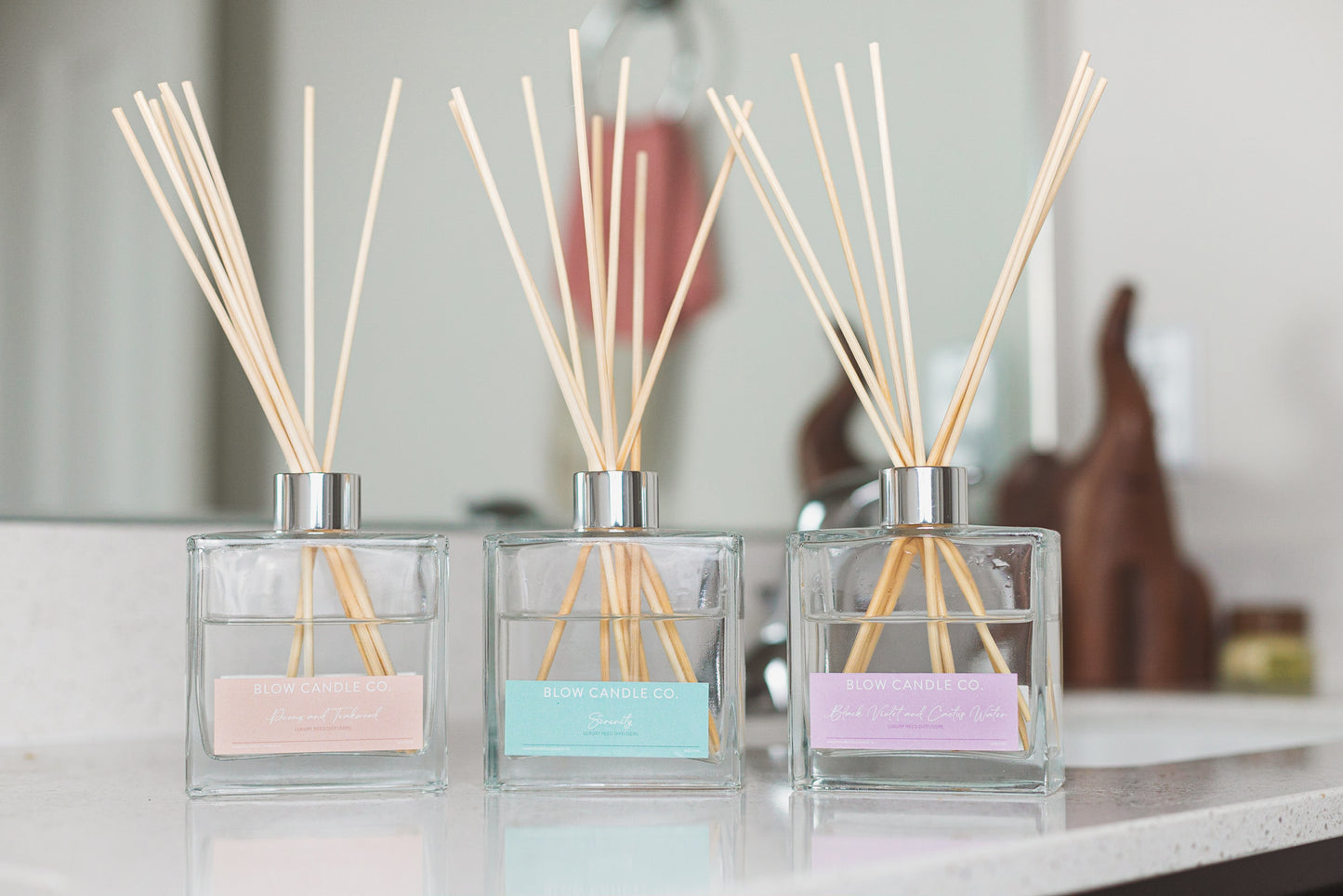 Peony and Teakwood Reed Diffusers
