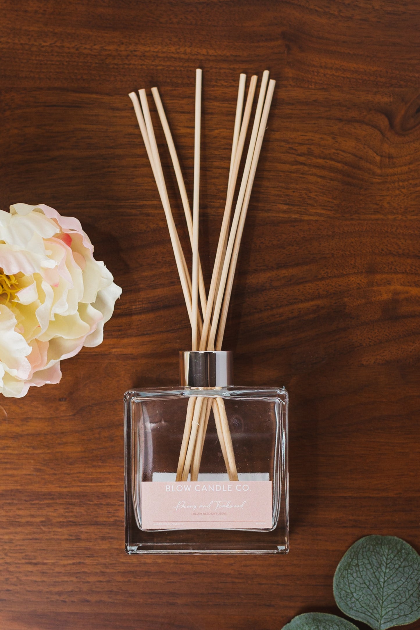 Peony and Teakwood Reed Diffusers